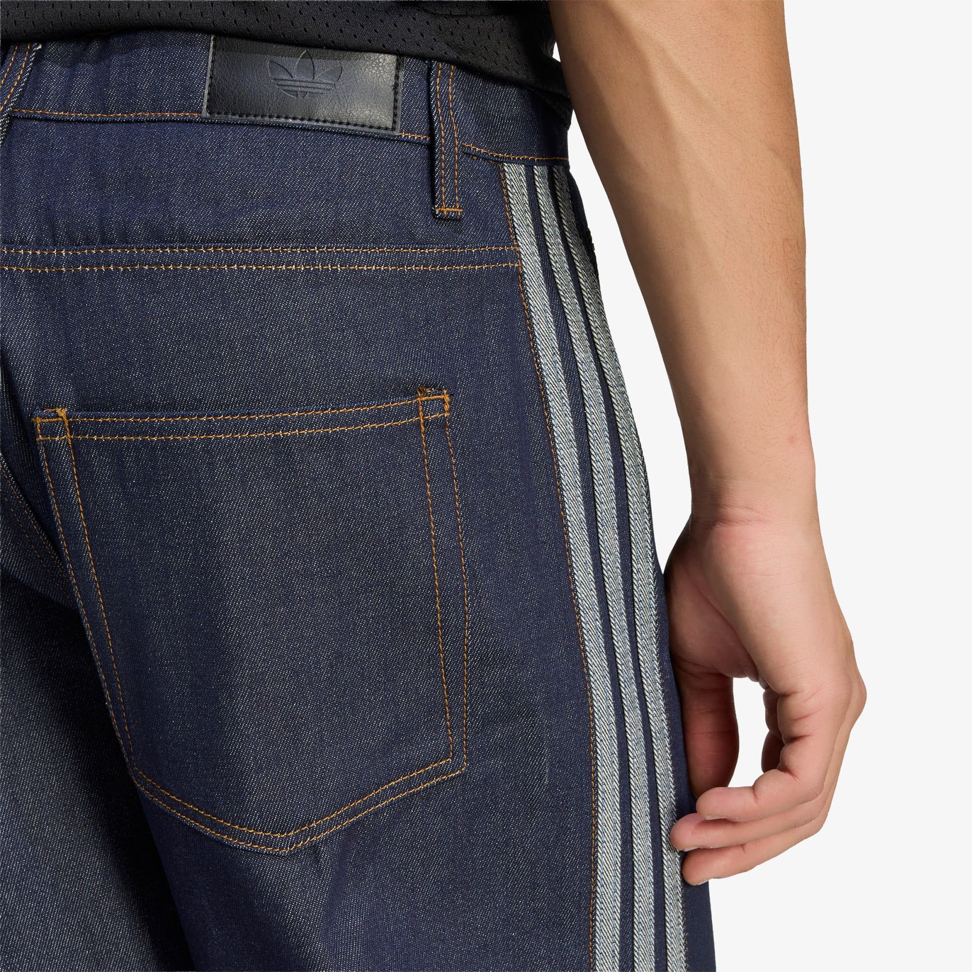 Jeans adidas Firebird Adicolor Denim Jeans Mid-rise Straight Leg 36 - adidas Originals - Modalova