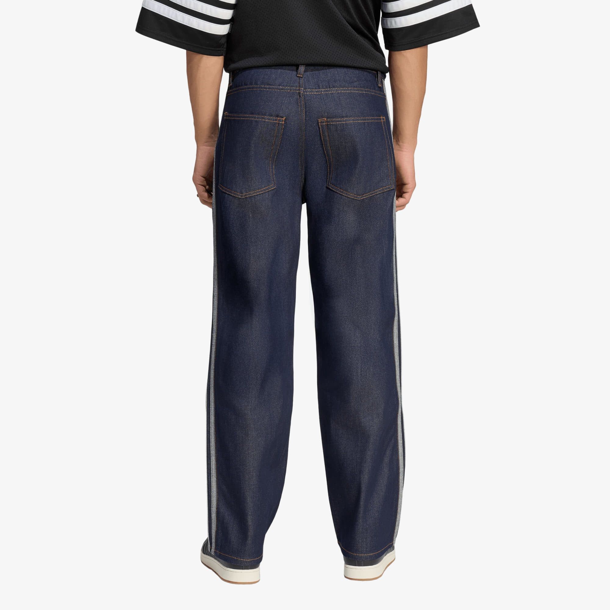 Jeans adidas Firebird Adicolor Denim Jeans Mid-rise Straight Leg 36 - adidas Originals - Modalova