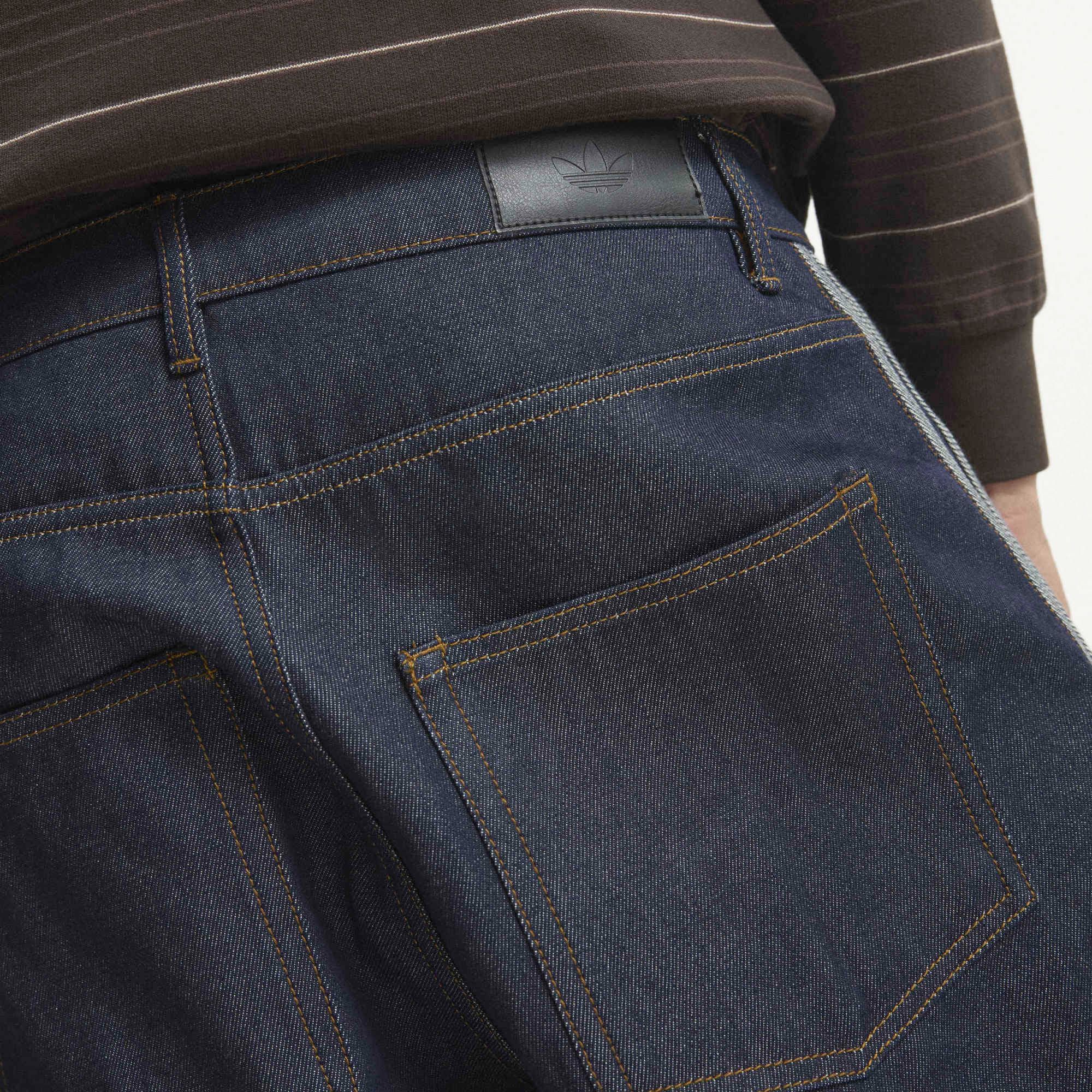 Jeans adidas Firebird Adicolor Denim Jeans Mid-rise Straight Leg 36 - adidas Originals - Modalova