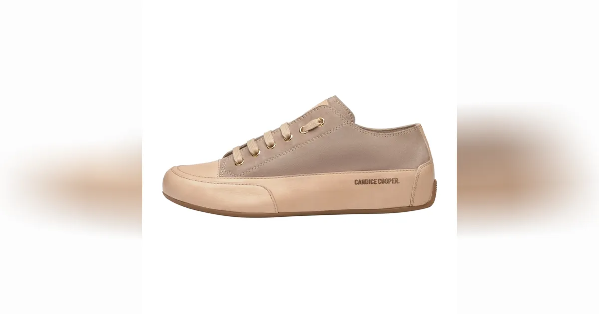 Candice Cooper Lilly – Ballerines Femme En Cuir – Fond Caoutchouc, Talon Renforcé – Noir, Bleu