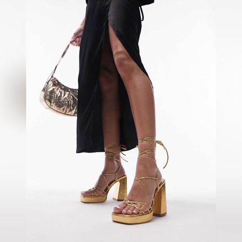 Fawn studded platform sandal topshop discount