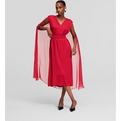 Robe droite avec cape store