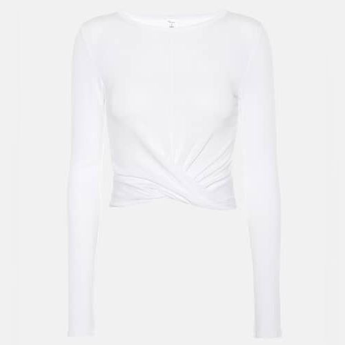 ALO YOGA Seamless Ribbed Serene Long Sleeve Top